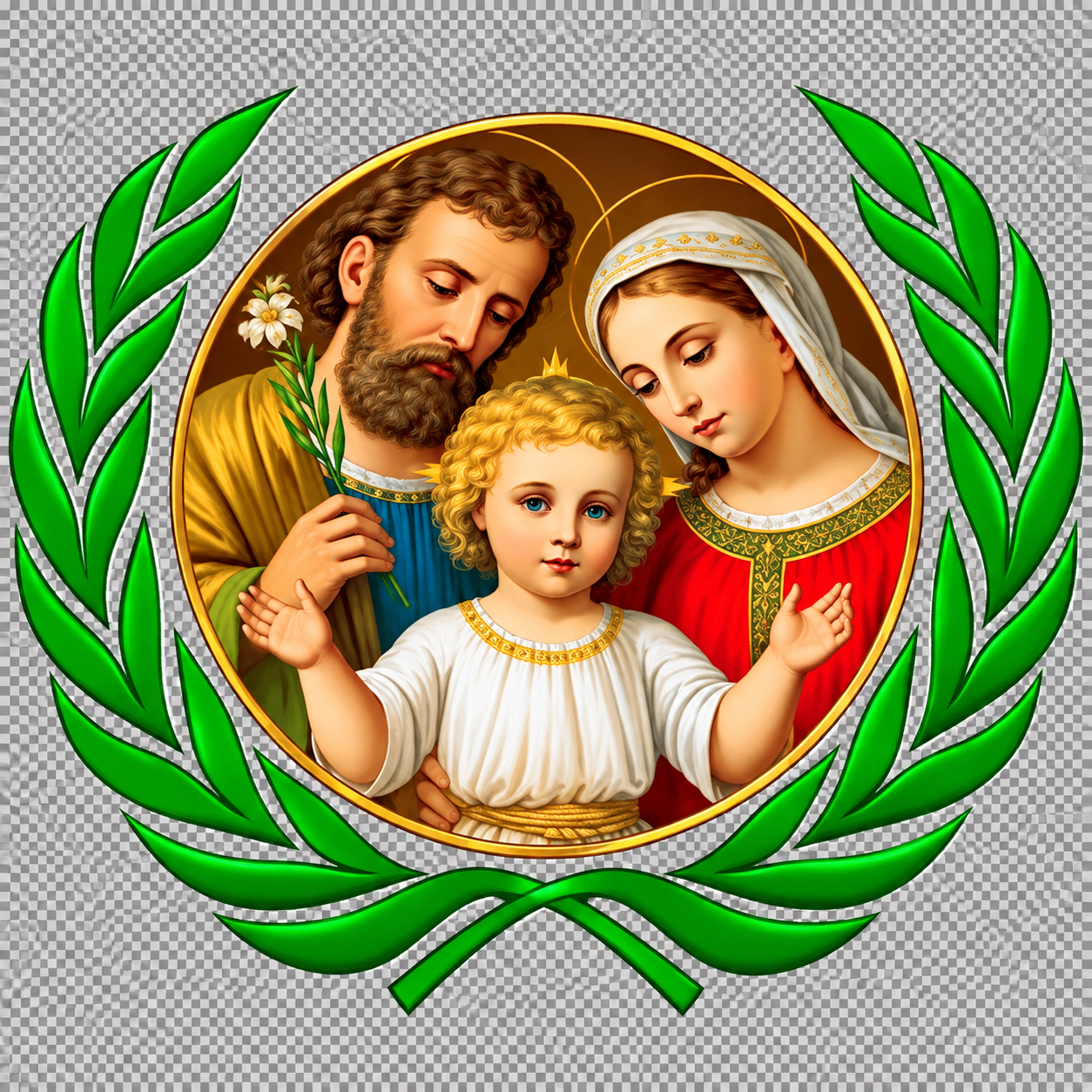 Holy Family Catholic Church, Festac logo